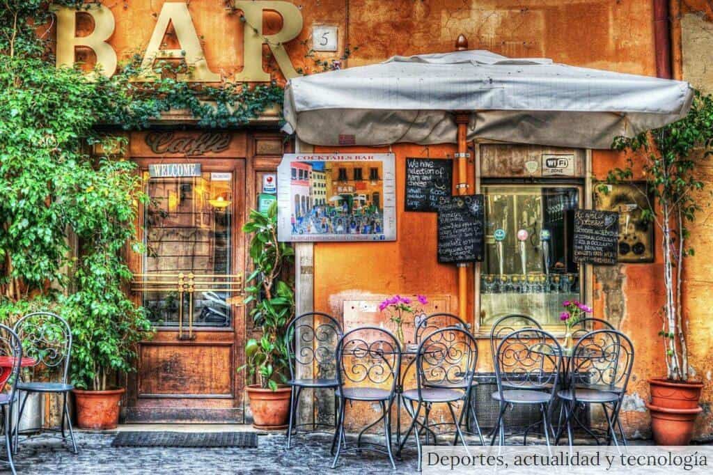 Vibrant outdoor café scene with colorful flowers and artistic details, perfect for urban exploration.